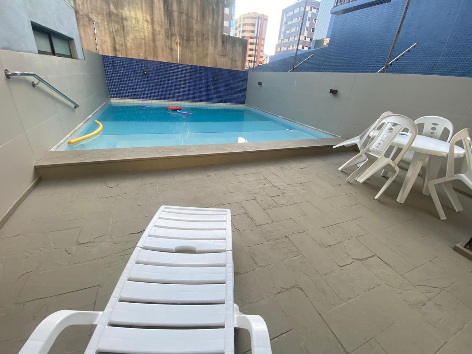 Praia De Ponta Verde Em Frente Ao Tropico Hotel Com Garagem, Wi-Fi, Lavadora - Apto703 Maceió Zewnętrze zdjęcie